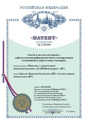 Патент на изобретение Способ борьбы с отложениями в скважине